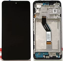 Дисплей Xiaomi Redmi Note 11 5G (China), Redmi Note 11T 5G, Redmi Note 11S 5G, Poco M4 Pro 5G с тачскрином и рамкой, оригинал, Black