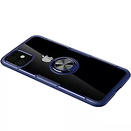 Чехол Deen CrystalRing Apple iPhone 12 Mini Clear/Blue