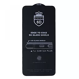 Захисне скло OG 6D EDGE TO EDGE для Samsung S24 Plus Black