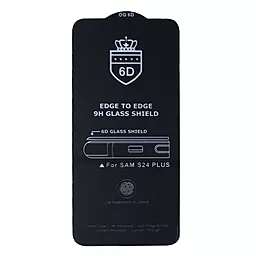 Защитное стекло OG 6D EDGE TO EDGE для Samsung Galaxy S24 Plus Black - фото Защитное стекло OG 6D EDGE TO EDGE для Samsung Galaxy S24 Plus Black