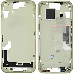 Рамка корпуса Apple iPhone 15 USA version, Original Yellow