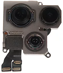 Задняя камера Apple iPhone 15 Pro, 48MP + 12MP + 12MP