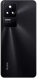Задняя крышка корпуса Xiaomi Redmi K40S / Poco F4 со стеклом камеры (48MP) c логотипом "Redmi" Night Black - фото Задняя крышка корпуса Xiaomi Redmi K40S / Poco F4 со стеклом камеры (48MP) c логотипом "Redmi" Night Black