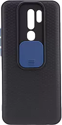 Чехол Epik Camshield mate Xiaomi Redmi 9 Black/Blue - миниатюра 3
