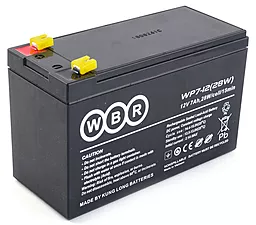 Аккумуляторная батарея WBR 12V 7Ah (WP7-12)