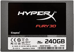 SSD Накопитель HyperX Fury 3D 240 GB (KC-S44240-6F)