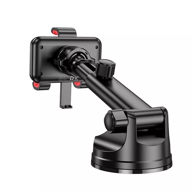 Тримач Hoco H22 Dragon automatic clamping car holder (center console) Black - фото 6