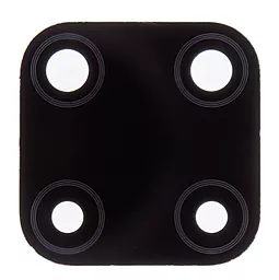 Стекло камеры Realme C21Y без рамки Black - фото Стекло камеры Realme C21Y без рамки Black