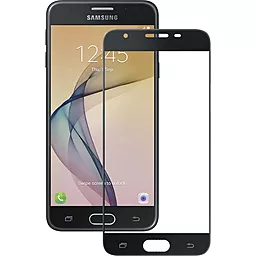 Захисне скло Walker Silk Screen Samsung G610 Galaxy J7 Prime Black