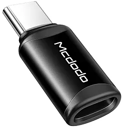 Адаптер-переходник McDodo M-F USB Type-C -> Lightning Black (OT-7700)