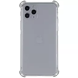 Чехол GETMAN Ease Logo для Apple iPhone 12 Pro Серый (прозрачный)
