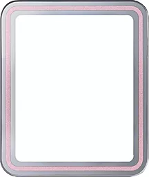 Корпусное стекло дисплея Nokia 7390 (внешнее, пластик) Pink
