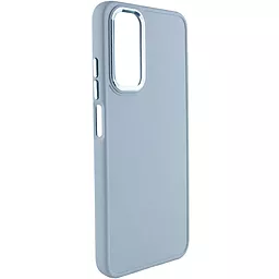 Чехол Epik TPU Bonbon Metal Style для Xiaomi Redmi Note 11 (Global) / Note 11S Mist blue