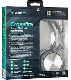 Навушники Gelius Pro Crossfire GP HP-007 Grey - мініатюра 2