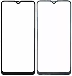 Корпусное стекло дисплея Samsung Galaxy A02 A022, Galaxy A12 A125, Galaxy M21s M217 (с OCA пленкой и поляризационной пленкой), Black