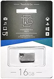 Флешка T&G 16GB 109 Metal Series Silver (TG109-16G)