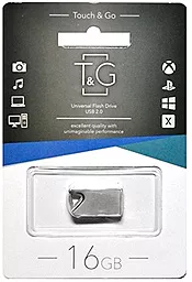 Флешка T&G 16GB 109 Metal Series Silver (TG109-16G) - фото Флешка T&G 16GB 109 Metal Series Silver (TG109-16G)