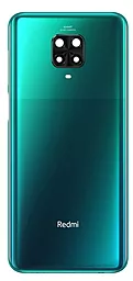 Задняя крышка корпуса Xiaomi Redmi Note 9 Pro со стеклом камеры Original Tropical Green - фото Задняя крышка корпуса Xiaomi Redmi Note 9 Pro со стеклом камеры Original Tropical Green