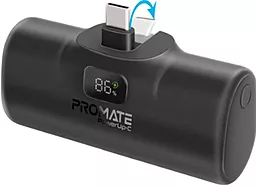 Повербанк Promate PowerUp-c (powerup-c.black) / 5000mAh 20W / Black - фото Повербанк Promate PowerUp-c (powerup-c.black) / 5000mAh 20W / Black
