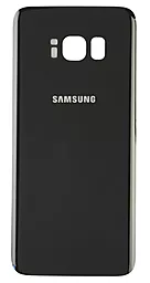 Задняя крышка корпуса Samsung Galaxy S8 G950 Midnight Black - фото Задняя крышка корпуса Samsung Galaxy S8 G950 Midnight Black