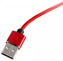 USB Кабель ExtraDigital USB A - 2xUSB Type-C Cable Red (KBU1773) - мініатюра 3