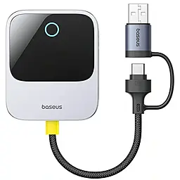 Автомобільний CarPlay Baseus SafeJourney Series OS Wireless Space Grey (C10745100813-00) 