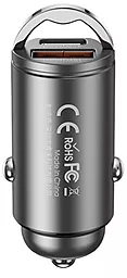 Автомобільний зарядний пристрій Remax RCC-238 45w PD/QC4.0 USB-C/USB-A ports car charger Tarnish