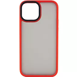 Чехол Epik TPU+PC Metal Buttons для Apple iPhone 13 (6.1") Красный