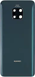 Задняя крышка корпуса Huawei Mate 20 Pro со стеклом камеры, Original Emerald Green - фото Задняя крышка корпуса Huawei Mate 20 Pro со стеклом камеры, Original Emerald Green