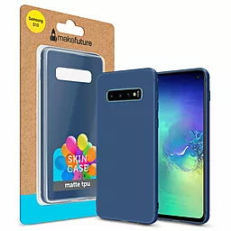 Чехол MAKE Skin Samsung G973 Galaxy S10 Blue (MCSK-SS10BL)