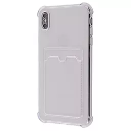 Чехол Wave Pocket Case для Apple iPhone XS Max Clear
