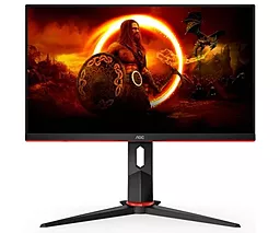 Мон/TFT AOC 23.8" Q24G2A/BK IPS QHD 165Hz 1ms HDMI DP Pivot MM - фото Мон/TFT AOC 23.8" Q24G2A/BK IPS QHD 165Hz 1ms HDMI DP Pivot MM