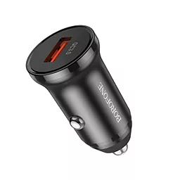 Автомобильное зарядное устройство Borofone BZ18 18w QC3.0 home charger black - фото Автомобильное зарядное устройство Borofone BZ18 18w QC3.0 home charger black