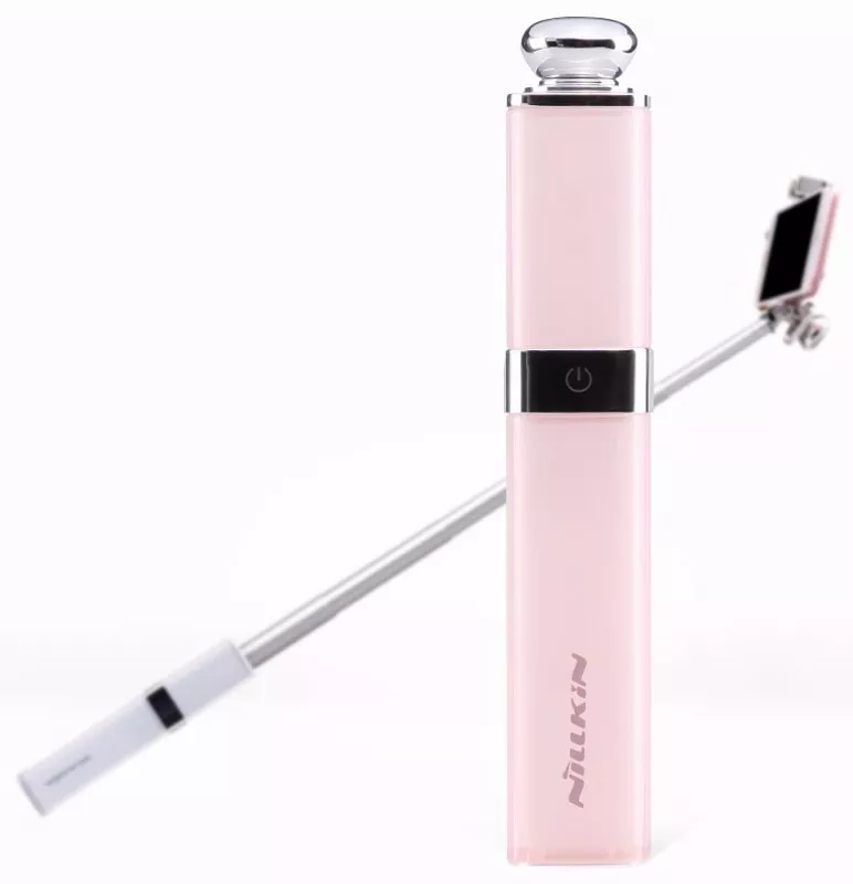 Моноподи, селфі-палки для селфі Nillkin Nice Selfie Stick Pink - фото 5