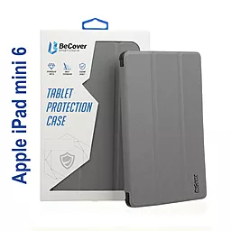 Чохол для планшету BeCover Soft TPU з кріпленням Apple Pencil для Apple iPad mini 6  2021  Gray (706755)