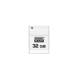 Флешка GooDRam 32GB Piccolo White USB 2.0 (PD32GH2GRPIWR10) - фото Флешка GooDRam 32GB Piccolo White USB 2.0 (PD32GH2GRPIWR10)