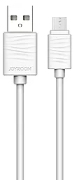 Кабель Joyroom JR-S118 USB-A - micro USB 12w 2.4a 1м cable White - фото Кабель Joyroom JR-S118 USB-A - micro USB 12w 2.4a 1м cable White