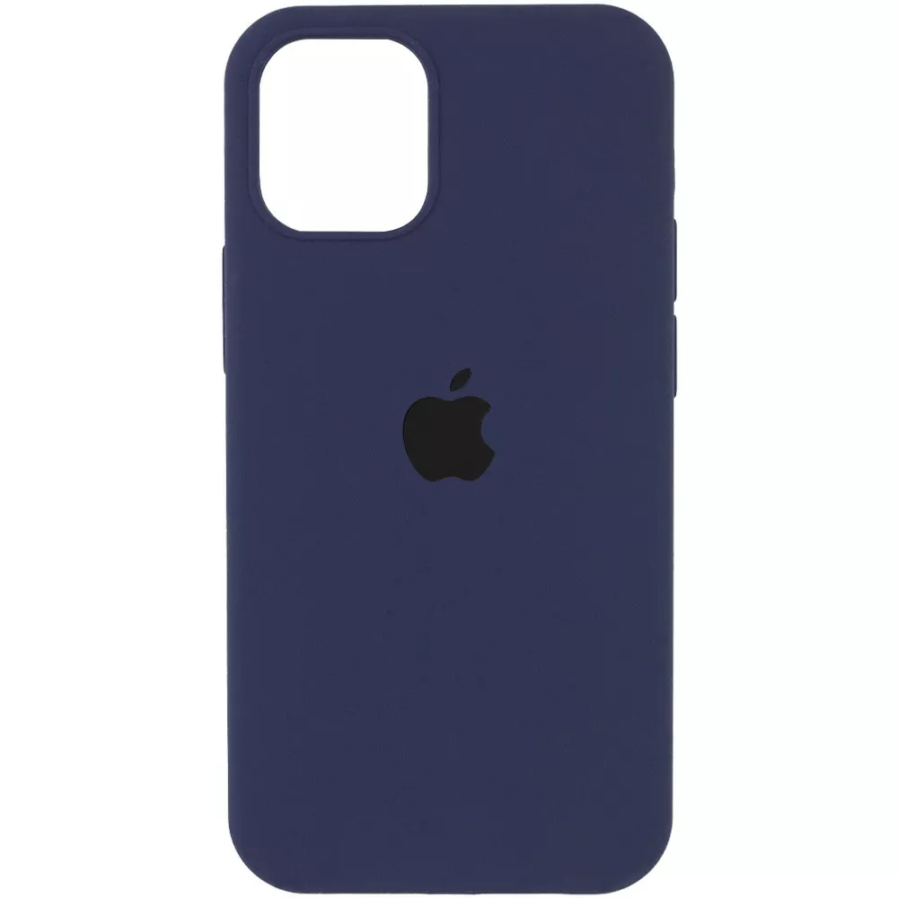 Чохол Silicone Case Full для Apple iPhone 13 Pro Max Midnight Blue - фото 1