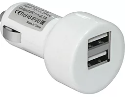 Автомобильное зарядное устройство Defender 15.5w 2xUSB-A car charger white (UCA-15) - фото Автомобильное зарядное устройство Defender 15.5w 2xUSB-A car charger white (UCA-15)