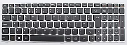 Клавіатура для ноутбуку Lenovo IdeaPad Z50-70 Z50-70A Z50-75 Z50-80E Z51-70 Z51-70A з вертикальний ентером Black