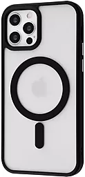 Чехол Epik Colorful Matte Case with Magsafe Apple iPhone 13 Pro Black