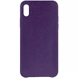 Чехол AHIMSA PU Leather Case no logo for Apple iPhone iPhone X, iPhone XS Purple
