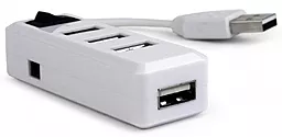 USB концентратор (хаб) Gembird 4хUSB2.0 USB2.0 (UHB-U2P4-21) White