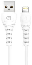 Кабель ArmorStandart USB-A - Lightning 12w 3a 1м cable White (ARM59534) - фото Кабель ArmorStandart USB-A - Lightning 12w 3a 1м cable White (ARM59534)