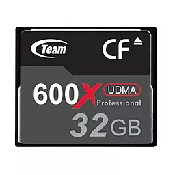 Карта памяти Team Compact Flash Professional 32GB 600X UDMA (TCF32G60001)