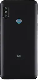 Задняя крышка корпуса Xiaomi Redmi Note 5 / Redmi Note 5 Pro со стеклом камеры Original Black - фото Задняя крышка корпуса Xiaomi Redmi Note 5 / Redmi Note 5 Pro со стеклом камеры Original Black