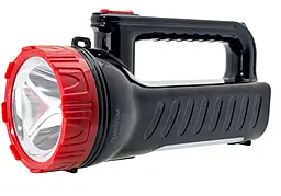 Фонарик аккумуляторный Quantum Technik 2W LED с AC 220V зарядкой (1x18650) (QM-FL1070)