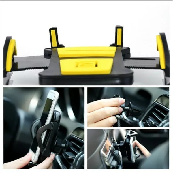 Тримач Remax RM-C13 Black/Yellow - фото 6