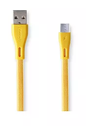 Кабель Remax Full Speed Pro USB-A - Type-C 12w 2.4a 1м cable Gold (RC-090a) - фото Кабель Remax Full Speed Pro USB-A - Type-C 12w 2.4a 1м cable Gold (RC-090a)