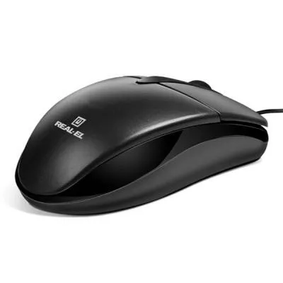 Комп'ютерна мишка REAL-EL RM-211 USB Black - фото 6